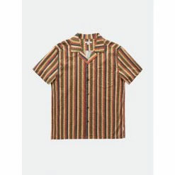 Banks Journal Natural Selection Woven Shirt Shirts Terracotta