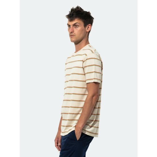 Banks Journal Zion Deluxe Tee Shirt T-Shirts Bone 5 Banks Journal Zion Deluxe Tee Shirt T-Shirts Bone - Image 3