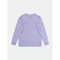 Banks Journal Objects L/S SMU Tee Shirt T-Shirts Lilac