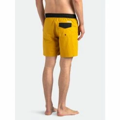 Banks Journal Primary Elastic Boardshort Swimwear Dark Mustard -Banks Journal store unnamed file 1040