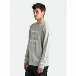 Banks Journal Passport Printed Fleece Sweatshirts, Sweaters & Hoodies Heather Grey -Banks Journal store unnamed file 1048