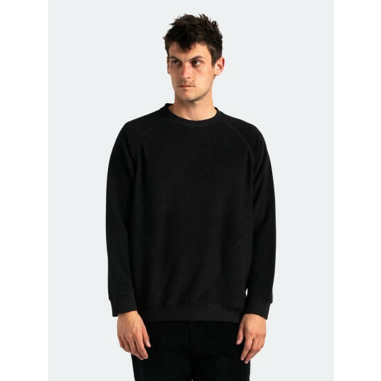 Banks Journal Theatre Deluxe Fleece Sweatshirts, Sweaters & Hoodies Dirty Black 5 Banks Journal Theatre Deluxe Fleece Sweatshirts, Sweaters & Hoodies Dirty Black - Image 3