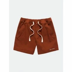 Banks Journal Label Elastic Boardshort Swimwear Baked Clay