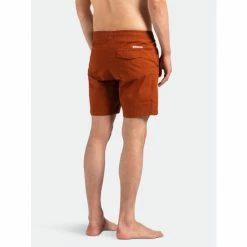 Banks Journal Label Elastic Boardshort Swimwear Baked Clay -Banks Journal store unnamed file 1059