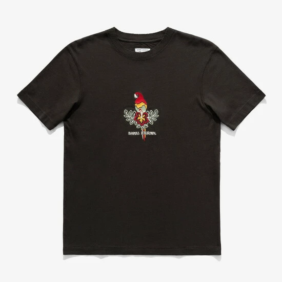 Banks Journal Birds Trader Tee Shirt T-Shirts Black 3 Banks Journal Birds Trader Tee Shirt T-Shirts Black