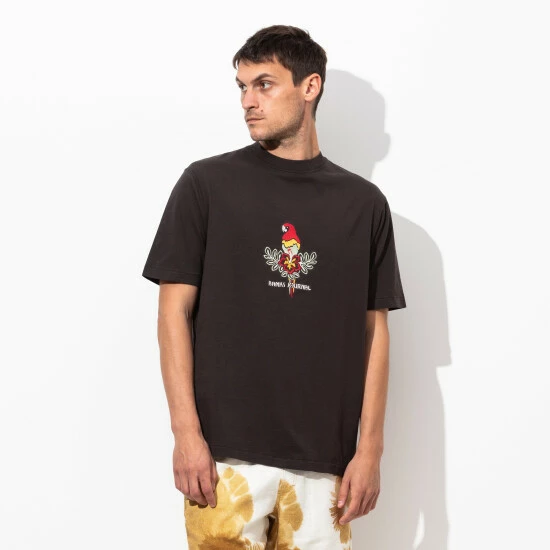 Banks Journal Birds Trader Tee Shirt T-Shirts Black 4 Banks Journal Birds Trader Tee Shirt T-Shirts Black - Image 2