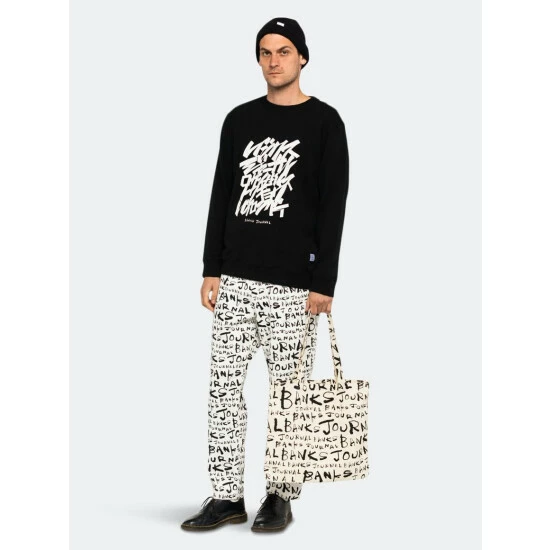 Banks Journal Dunkwell Tote Bag Handbags Bone - Image 4