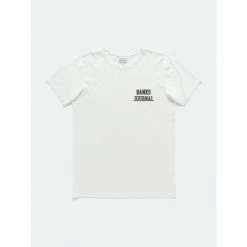 Banks Journal Defender Classic Tee Shirt Tops Off White