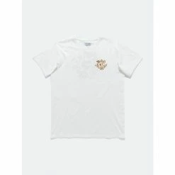 Alternative view of Banks Journal Heart Stamp Classic Tee Shirt Tops Off White