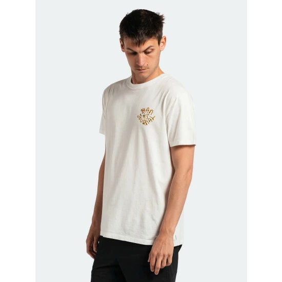 Banks Journal Heart Stamp Classic Tee Shirt Tops Off White 7 Banks Journal Heart Stamp Classic Tee Shirt Tops Off White - Image 5