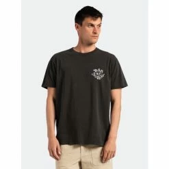 Banks Journal Heart Stamp Classic Tee Shirt Tops Dirty Black 10 Banks Journal Heart Stamp Classic Tee Shirt Tops Dirty Black -Banks Journal store unnamed file 1115