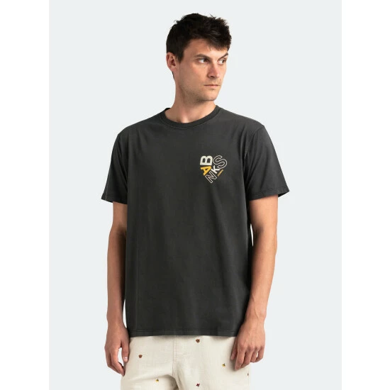 Banks Journal Decoded Classic Tee Shirt Tops Dirty Black 5 Banks Journal Decoded Classic Tee Shirt Tops Dirty Black - Image 3