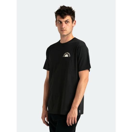 Banks Journal Beams Classic Tee Shirt Tops Dirty Black 7 Banks Journal Beams Classic Tee Shirt Tops Dirty Black - Image 5