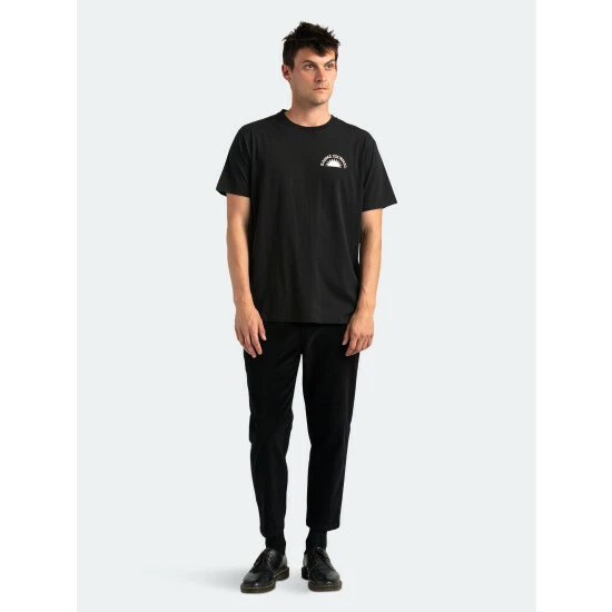 Banks Journal Beams Classic Tee Shirt Tops Dirty Black 8 Banks Journal Beams Classic Tee Shirt Tops Dirty Black - Image 6