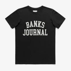 Banks Journal Defense Faded Tee Shirt T-Shirts Black