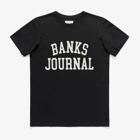 Banks Journal Defense Faded Tee Shirt T-Shirts Black 3 Banks Journal Defense Faded Tee Shirt T-Shirts Black
