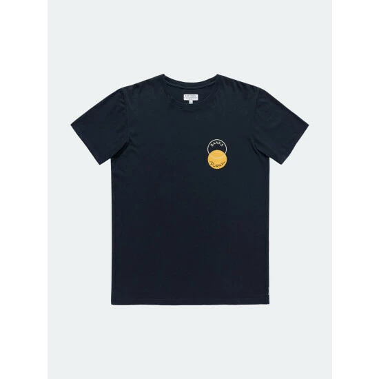 Banks Journal Compass Faded Tee Shirt Tops Dirty Denim 4 Banks Journal Compass Faded Tee Shirt Tops Dirty Denim - Image 2