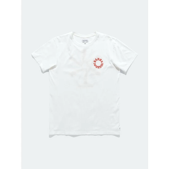 Banks Journal Compass Faded Tee Shirt Tops Off White 4 Banks Journal Compass Faded Tee Shirt Tops Off White - Image 2