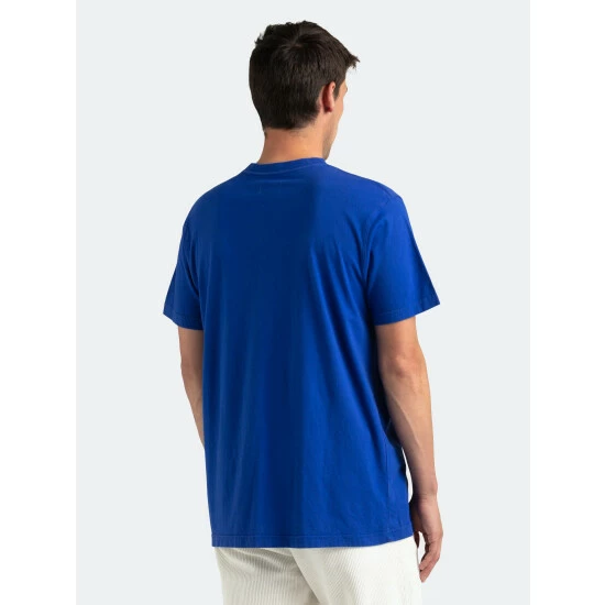 Banks Journal Heading Faded Tee Shirt Tops Deep Royal 5 Banks Journal Heading Faded Tee Shirt Tops Deep Royal - Image 3