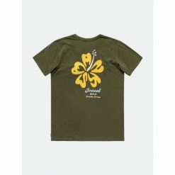Banks Journal Canopy Faded Tee Shirt Tops Army