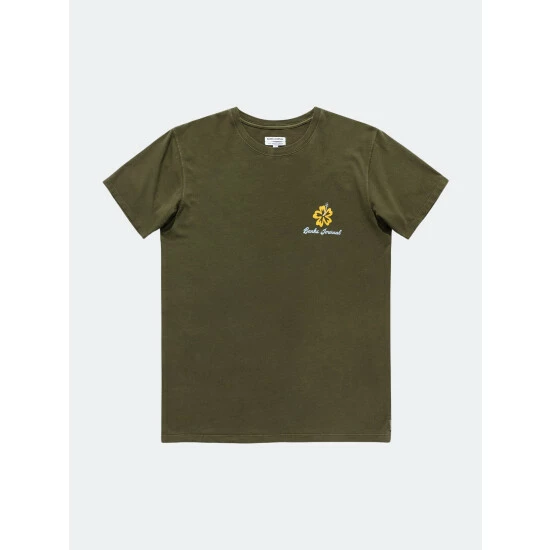 Banks Journal Canopy Faded Tee Shirt Tops Army 4 Banks Journal Canopy Faded Tee Shirt Tops Army - Image 2