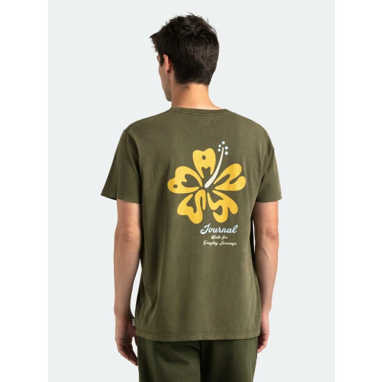 Banks Journal Canopy Faded Tee Shirt Tops Army 6 Banks Journal Canopy Faded Tee Shirt Tops Army - Image 4