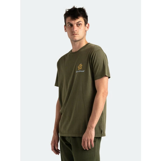 Banks Journal Canopy Faded Tee Shirt Tops Army 7 Banks Journal Canopy Faded Tee Shirt Tops Army - Image 5