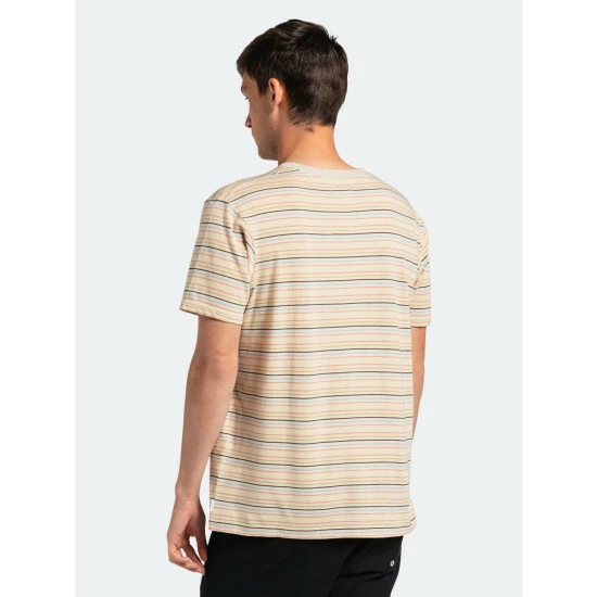 Banks Journal Birmingham Deluxe Tee Shirt Tops Bone 5 Banks Journal Birmingham Deluxe Tee Shirt Tops Bone - Image 3