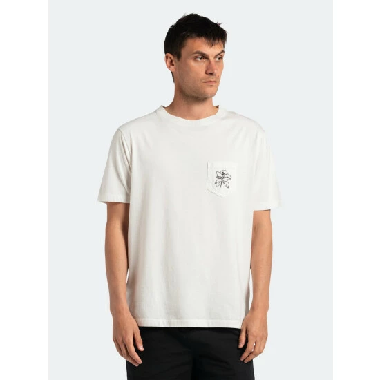 Banks Journal Form Trader Tee Shirt Tops Off White 5 Banks Journal Form Trader Tee Shirt Tops Off White - Image 3