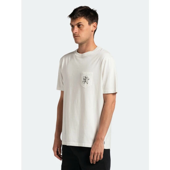Banks Journal Form Trader Tee Shirt Tops Off White 7 Banks Journal Form Trader Tee Shirt Tops Off White - Image 5