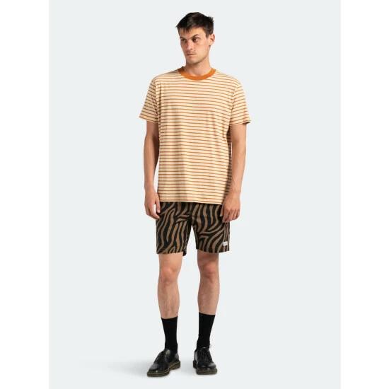 Banks Journal Fridays Deluxe Tee Shirt Tops Tobacco 7 Banks Journal Fridays Deluxe Tee Shirt Tops Tobacco - Image 5