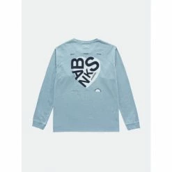 Banks Journal Decoded L/S Tee Shirt Tops Aqua Blue