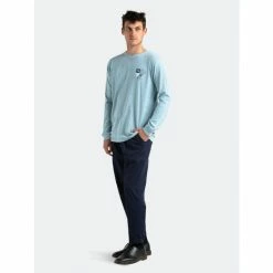 Banks Journal Decoded L/S Tee Shirt Tops Aqua Blue -Banks Journal store unnamed file 1225