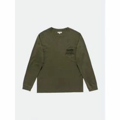 Banks Journal Defender L/S Tee Shirt Tops Army