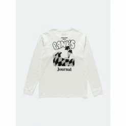 Banks Journal Calypso L/S Tee Shirt Tops Off White
