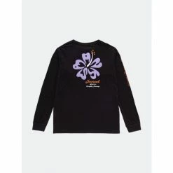 Banks Journal Canopy L/S Tee Shirt Tops Dirty Black