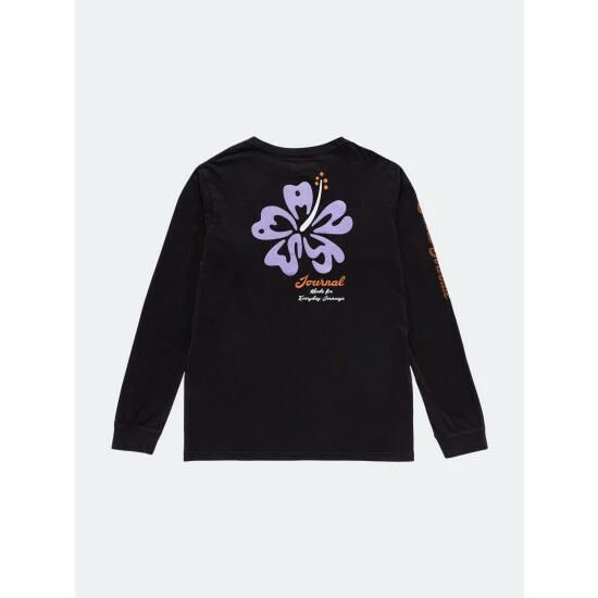 Banks Journal Canopy L/S Tee Shirt Tops Dirty Black 3 Banks Journal Canopy L/S Tee Shirt Tops Dirty Black