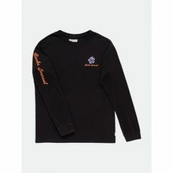 Alternative view of Banks Journal Canopy L/S Tee Shirt Tops Dirty Black