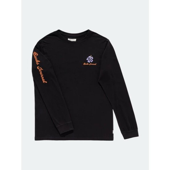 Banks Journal Canopy L/S Tee Shirt Tops Dirty Black 4 Banks Journal Canopy L/S Tee Shirt Tops Dirty Black - Image 2