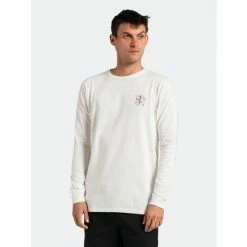Banks Journal Form L/S Tee Shirt Tops Off White -Banks Journal store unnamed file 1249
