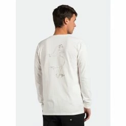 Banks Journal Form L/S Tee Shirt Tops Off White -Banks Journal store unnamed file 1250