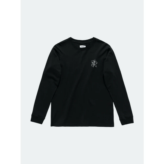 Banks Journal Form L/S Tee Shirt Tops Dirty Black 4 Banks Journal Form L/S Tee Shirt Tops Dirty Black - Image 2