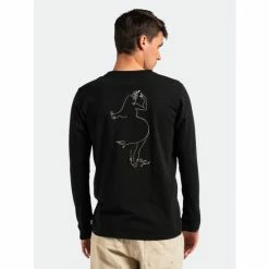 Banks Journal Form L/S Tee Shirt Tops Dirty Black 11 Banks Journal Form L/S Tee Shirt Tops Dirty Black -Banks Journal store unnamed file 1255
