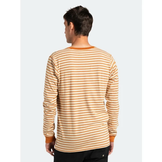 Banks Journal Fridays L/S Tee Shirt Tops Tobacco 6 Banks Journal Fridays L/S Tee Shirt Tops Tobacco - Image 4
