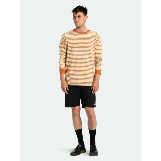 Banks Journal Fridays L/S Tee Shirt Tops Tobacco 7 Banks Journal Fridays L/S Tee Shirt Tops Tobacco - Image 5