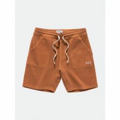 Banks Journal Big Bear Fleece Walkshort - Tobacco Shorts
