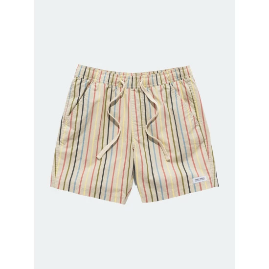 Banks Journal Birmingham Elastic Boardshort Swimwear Bone 3 Banks Journal Birmingham Elastic Boardshort Swimwear Bone