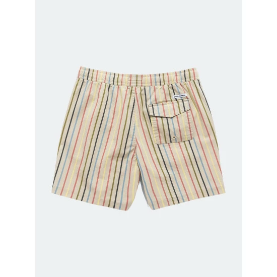 Banks Journal Birmingham Elastic Boardshort Swimwear Bone 4 Banks Journal Birmingham Elastic Boardshort Swimwear Bone - Image 2