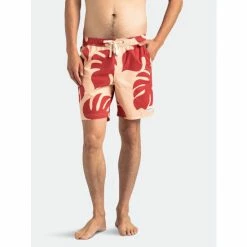Banks Journal Fronds Boardshort Swimwear Peach -Banks Journal store unnamed file 1299