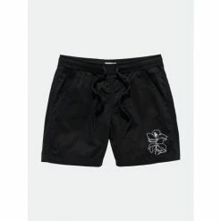 Banks Journal Form Elastic Boardshort Swimwear Dirty Black